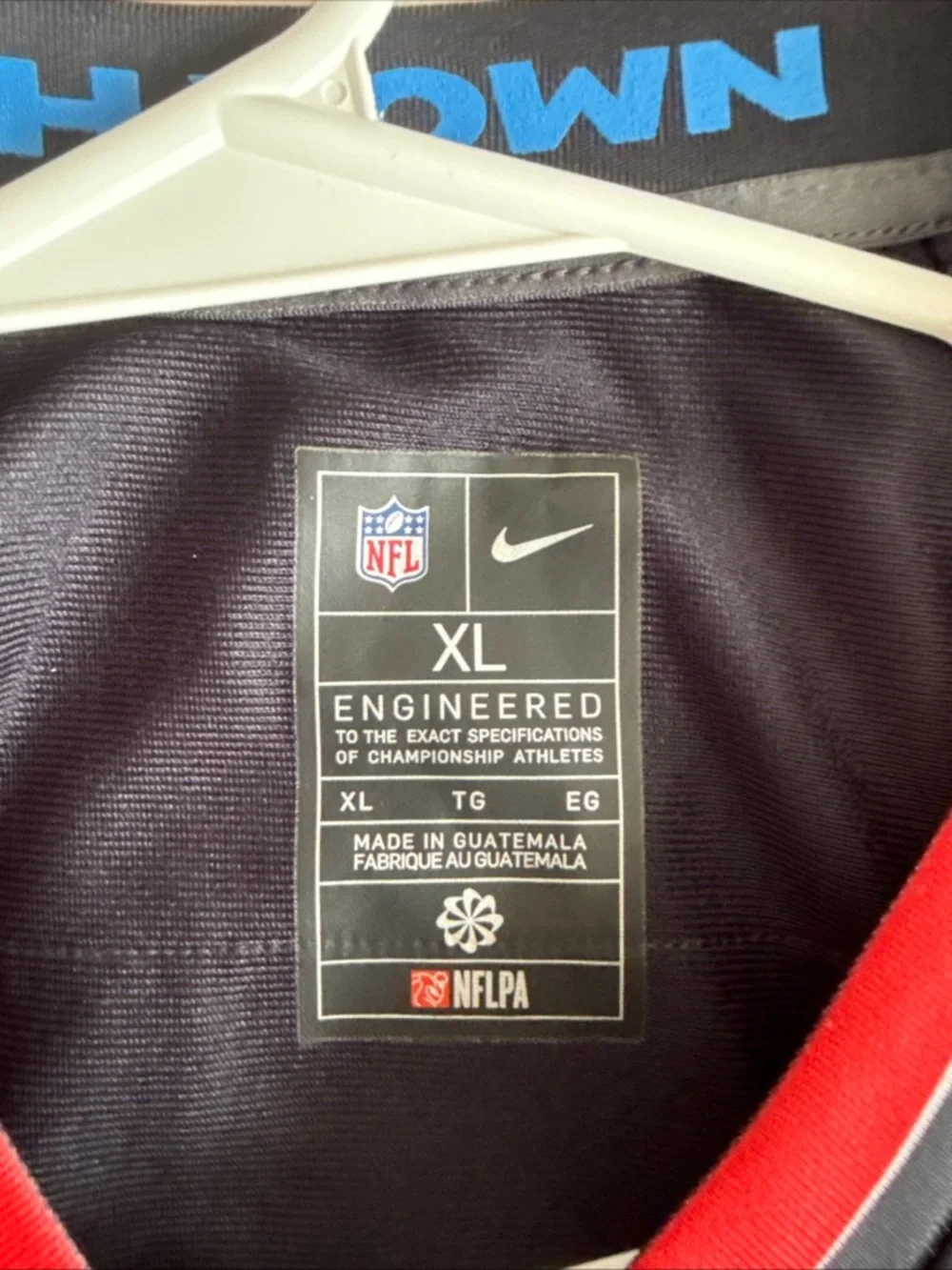 Men’s Nike CJ Stroud #7 Houston Texans NFL Football Game Home Jersey Sz XL RARE - Picture 4 of 6